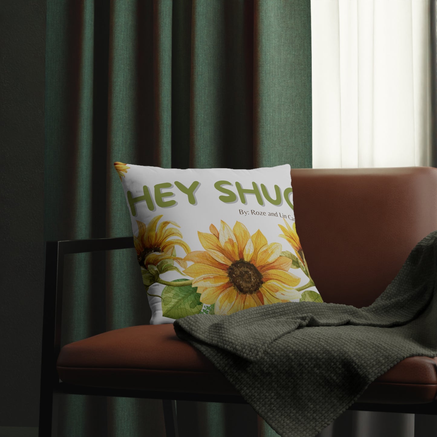 "Hey Shug" Waterproof Pillows