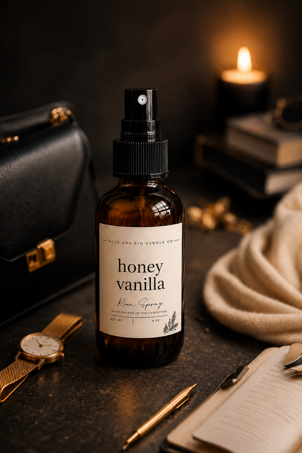 Honey Vanilla Room & Linen Spray