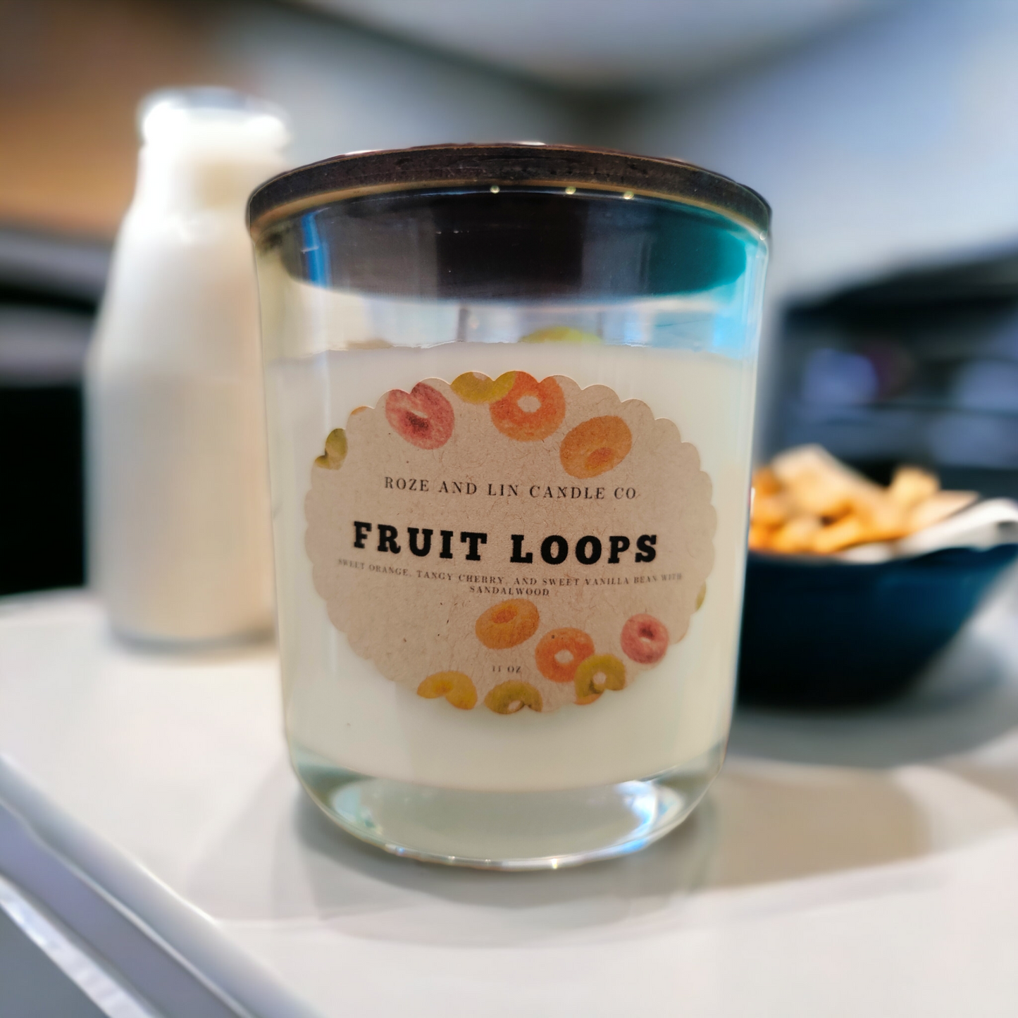 Fruit Loops (Sweet orange, sweet vanilla bean with sandalwood)